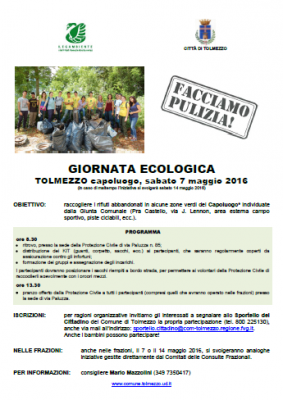 GIORNATA ECOLOGICA - pdf